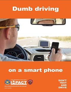 Dumb driving on a smart phone