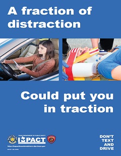 A fraction of distraction could put you in traction